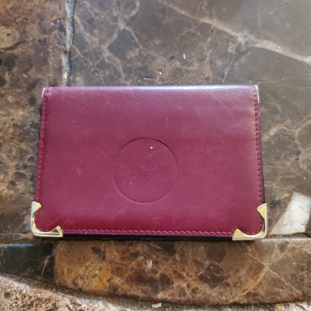Celine Lambskin Cardholder with gold hardware UNISEX